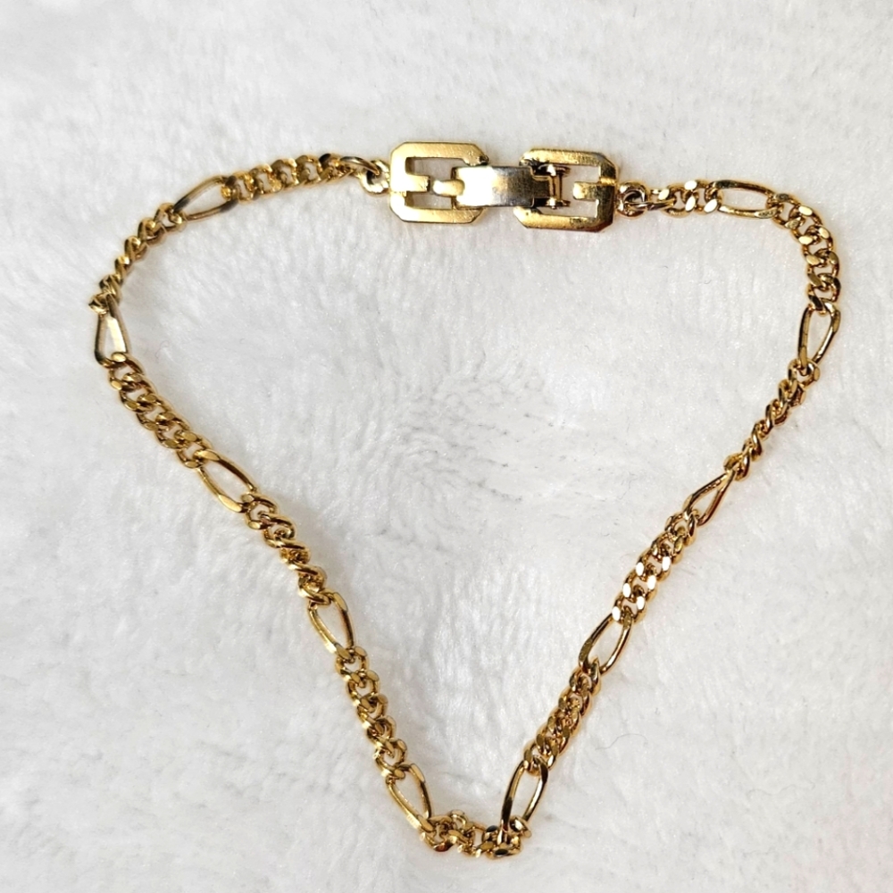 Givenchy Gold Figaro Bracelet